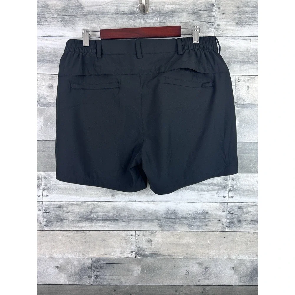 Soothfeel Men's Black Chino Shorts Xxl